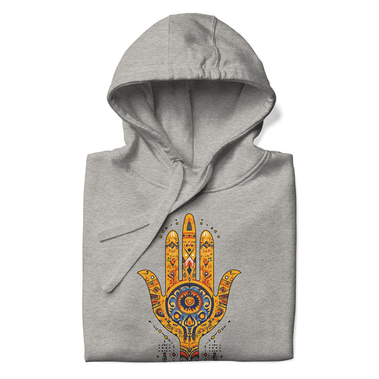 Men’s Hand of Fatma Hoodie – Berber Symbols and Amazigh Heritage