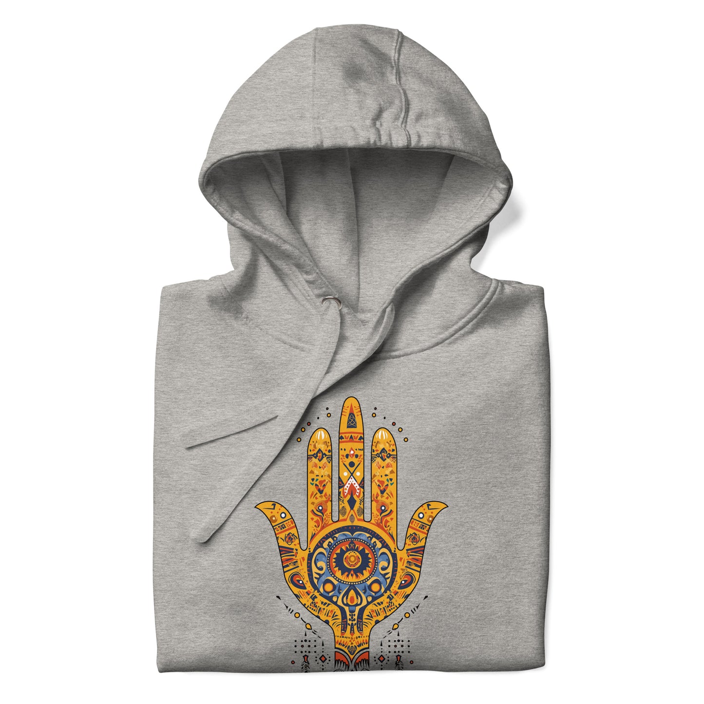 Women’s Hand of Fatma Hoodie – Amazigh Symbols and Berber Elegance