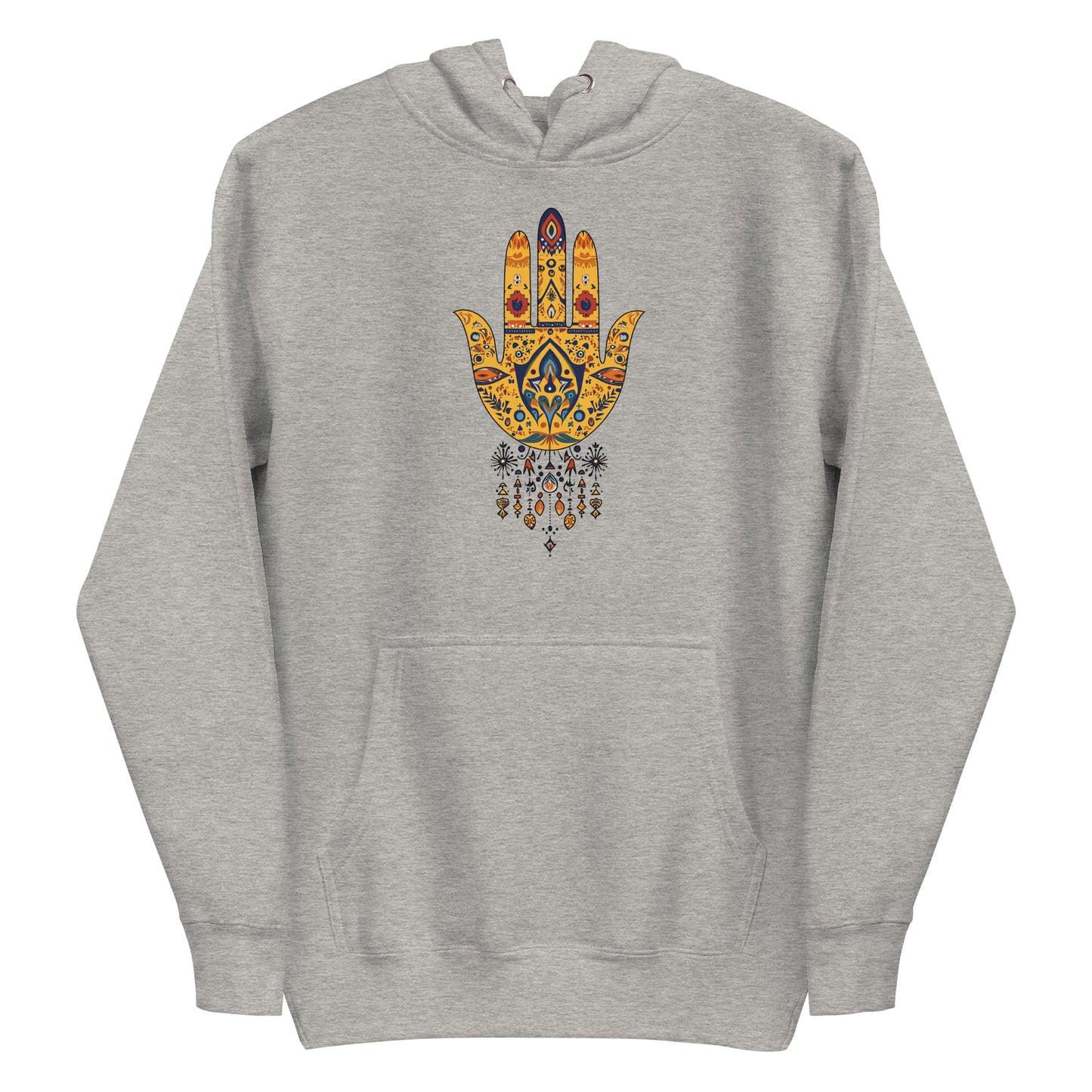 Women’s Hand of Fatma Hoodie – Spiritual Protection and Amazigh Heritage