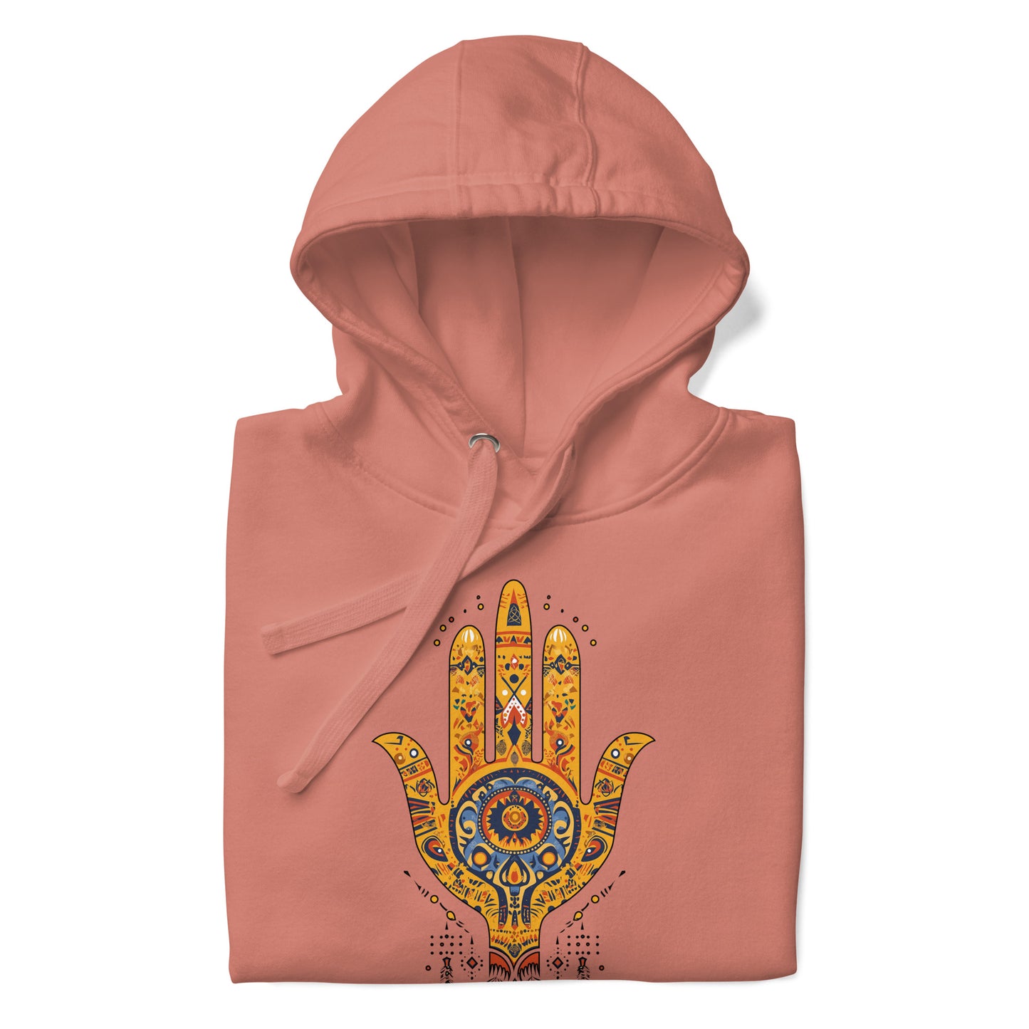 Men’s Hand of Fatma Hoodie – Berber Symbols and Amazigh Heritage