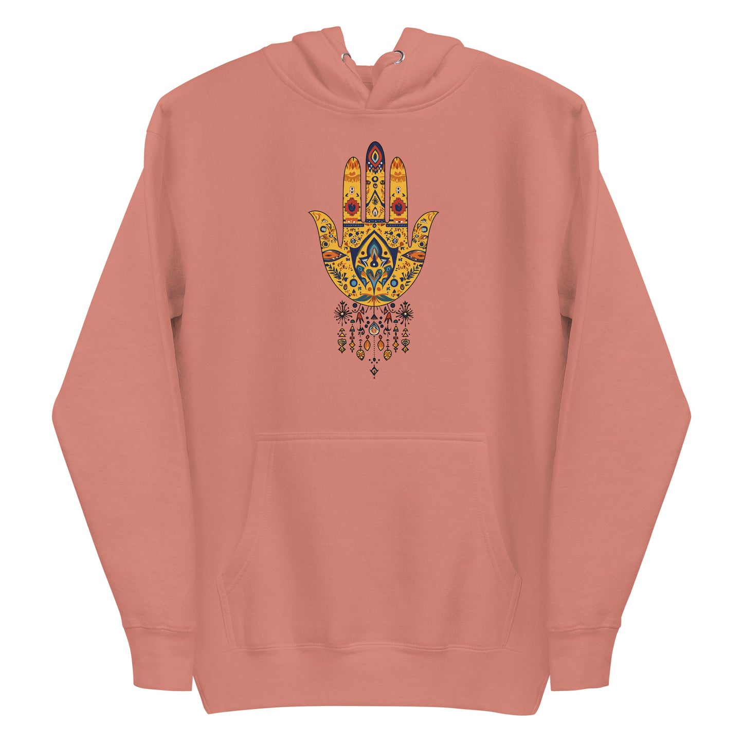 Women’s Hand of Fatma Hoodie – Spiritual Protection and Amazigh Heritage