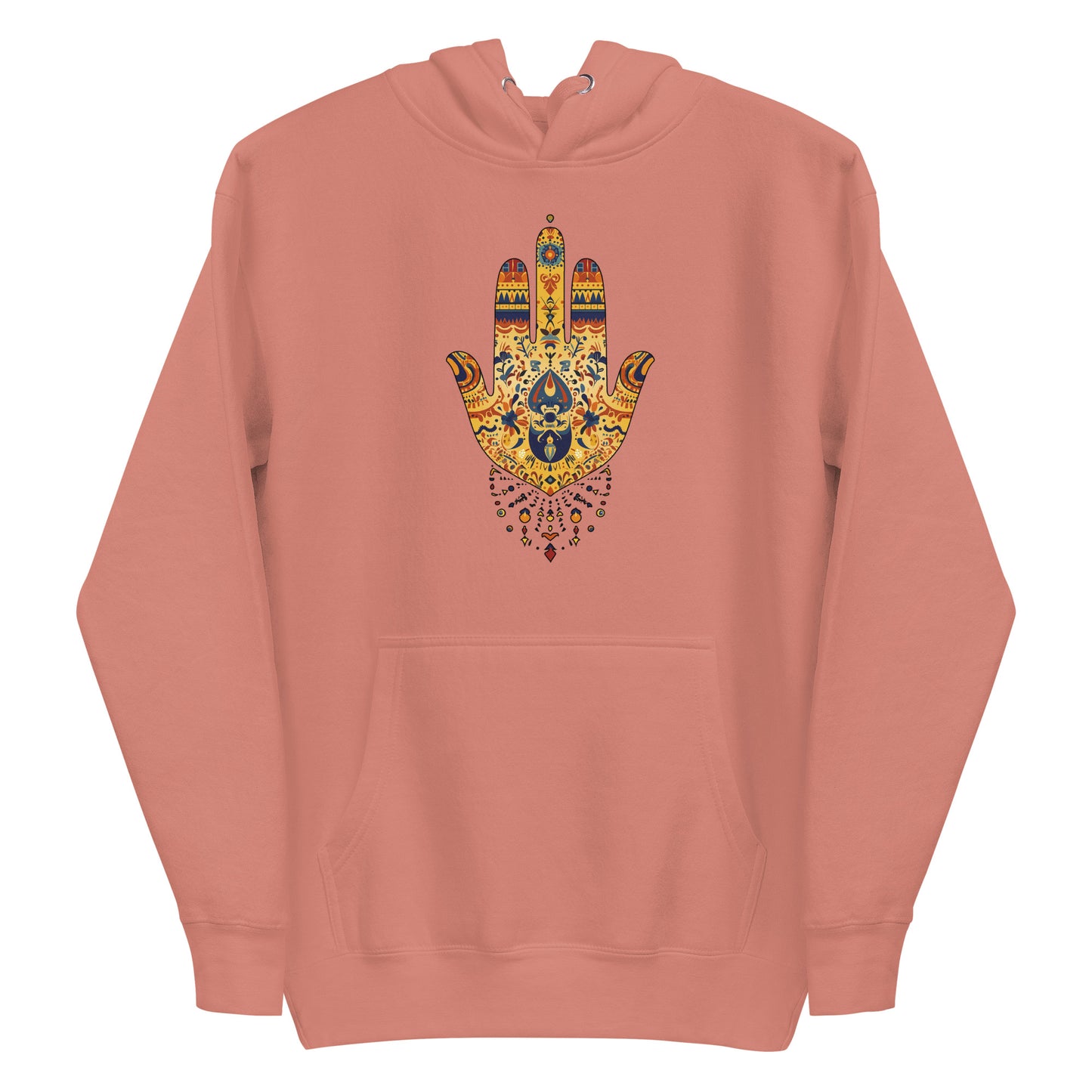 Men’s Hand of Fatma Hoodie – Spiritual Protection and Amazigh Pride