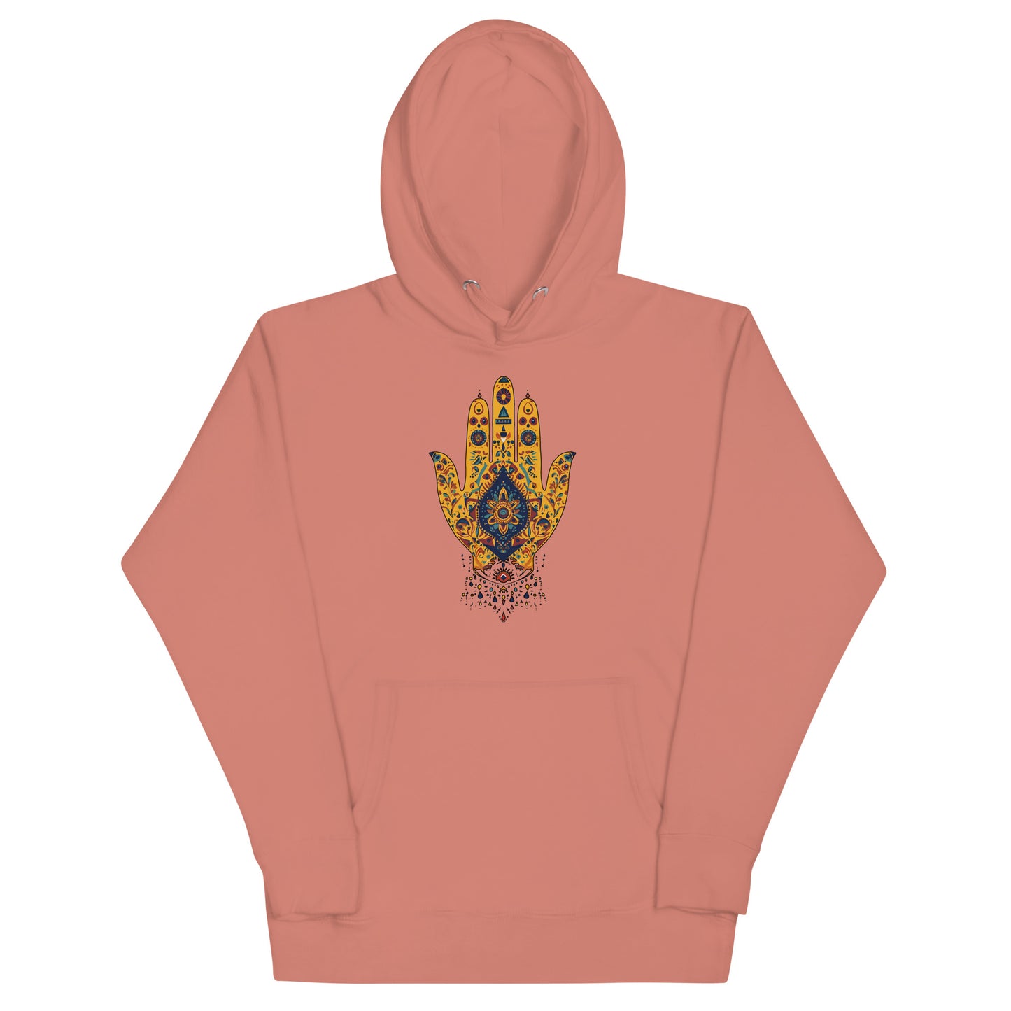 Women’s Hand of Fatma Hoodie – Berber Heritage and Spiritual Protection