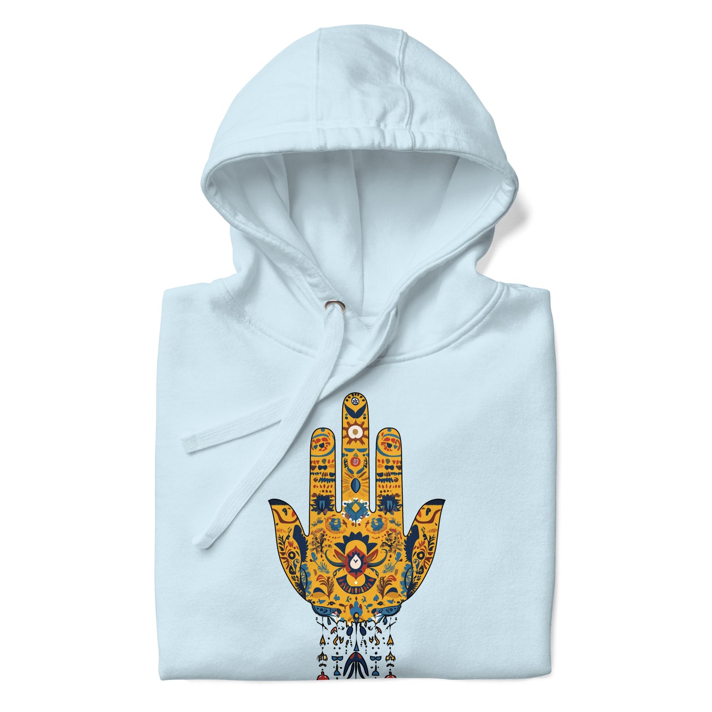 Women’s Hand of Fatma Hoodie – Amazigh Symbols and Berber Elegance