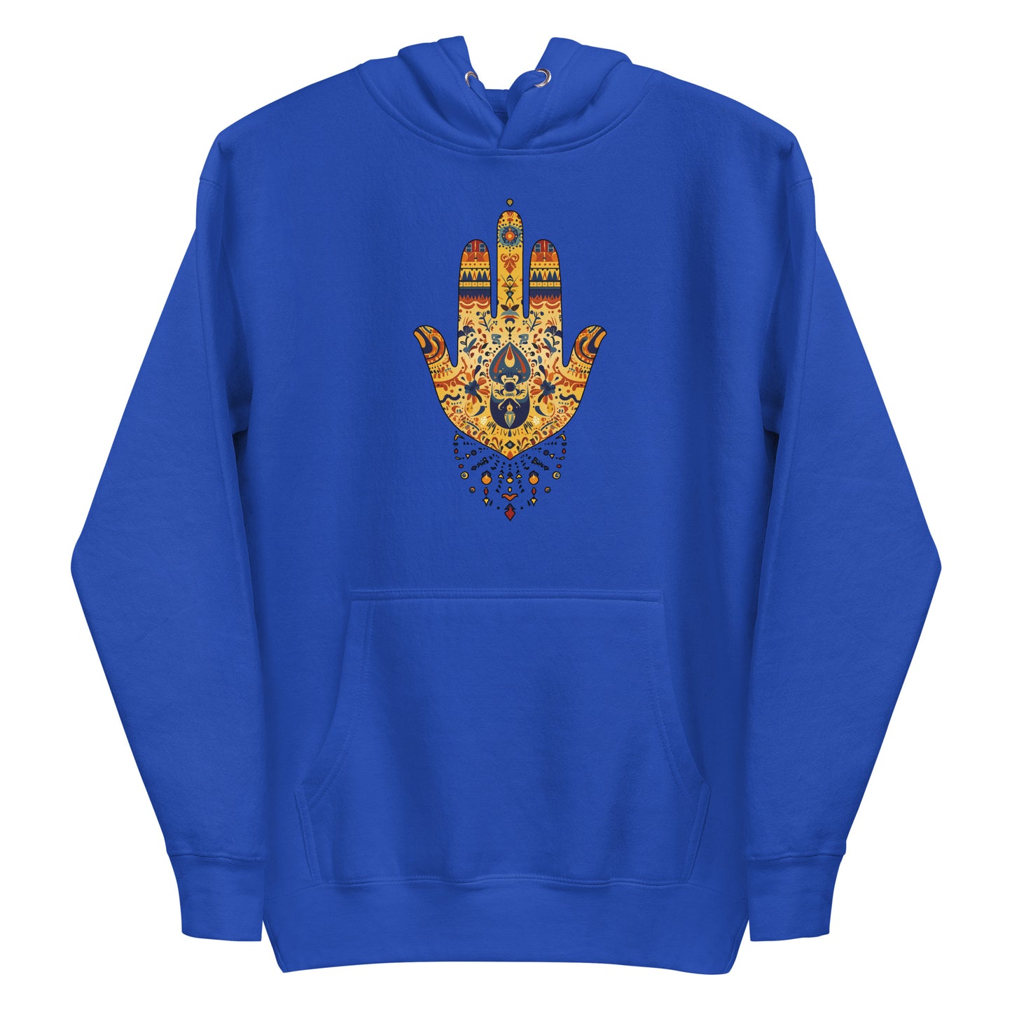 Men’s Hand of Fatma Hoodie – Spiritual Protection and Amazigh Pride