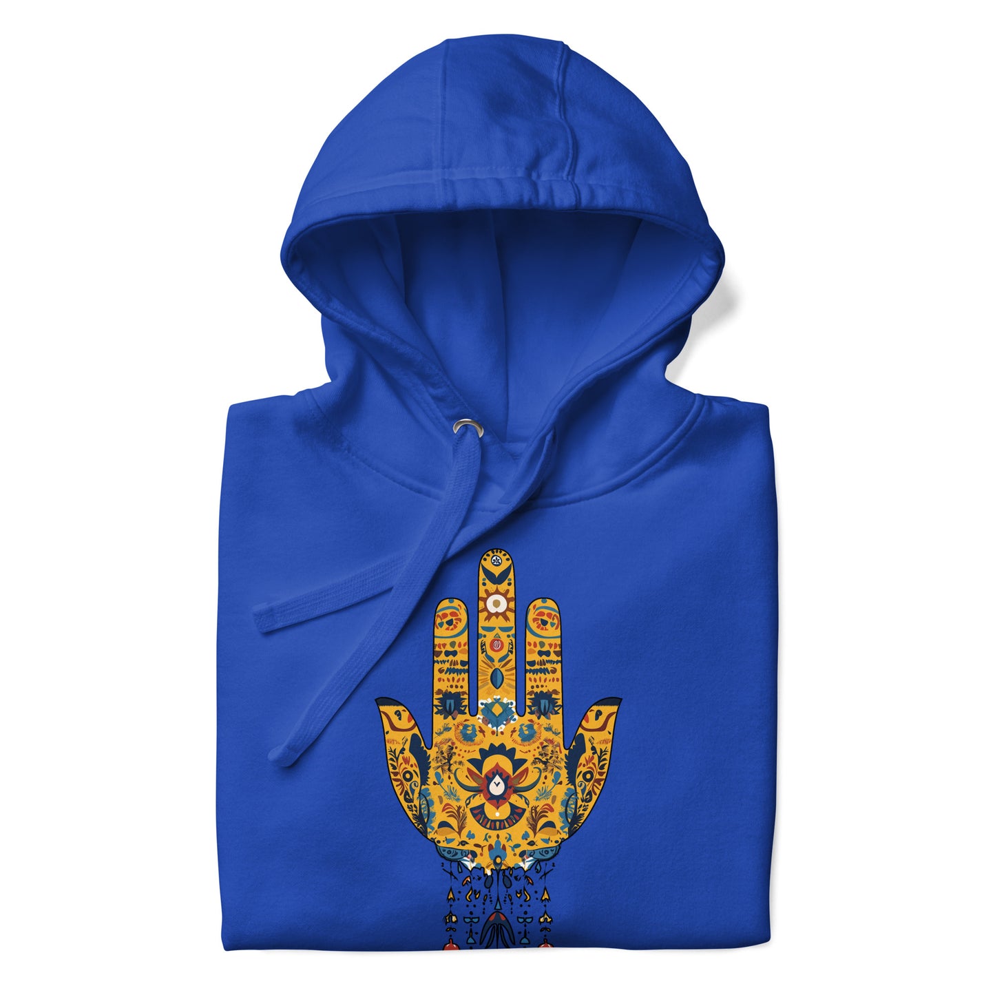 Women’s Hand of Fatma Hoodie – Amazigh Symbols and Berber Elegance