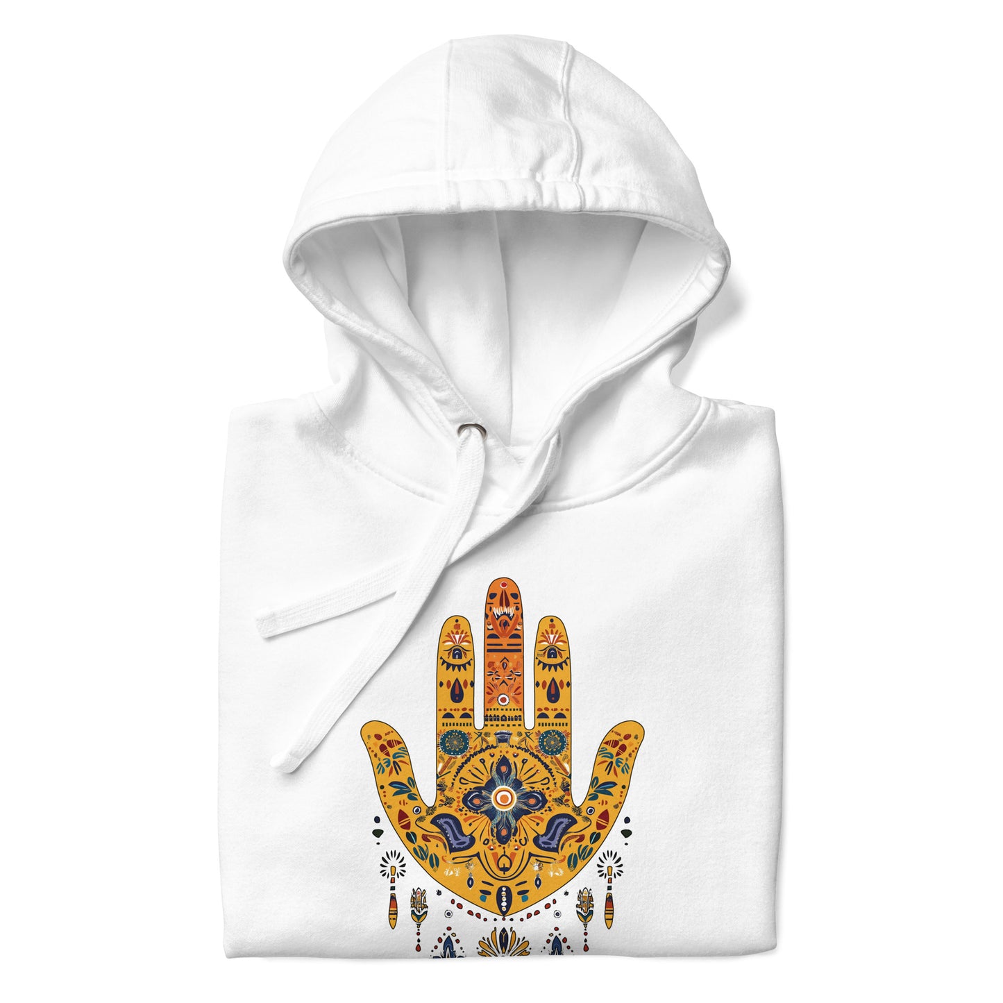 Women’s Hand of Fatma Hoodie – Amazigh Style and Spiritual Protection