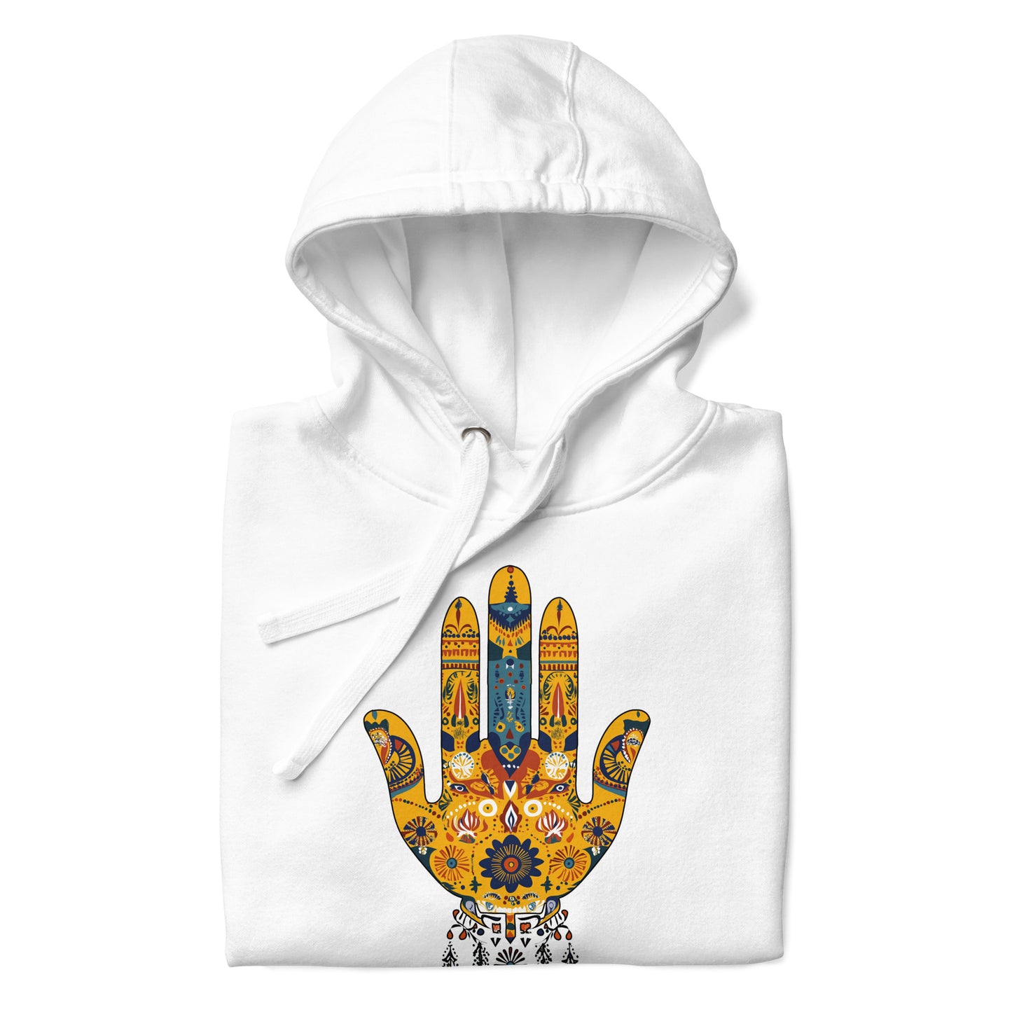 Men’s Hand of Fatma Hoodie – Berber Symbols and Amazigh Heritage