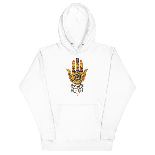 Men’s Hand of Fatma Hoodie – Amazigh Symbols and Cultural Strength