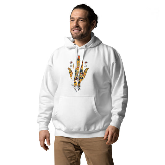 Men’s Hand of Fatma Hoodie – Amazigh Heritage and Spiritual Protection