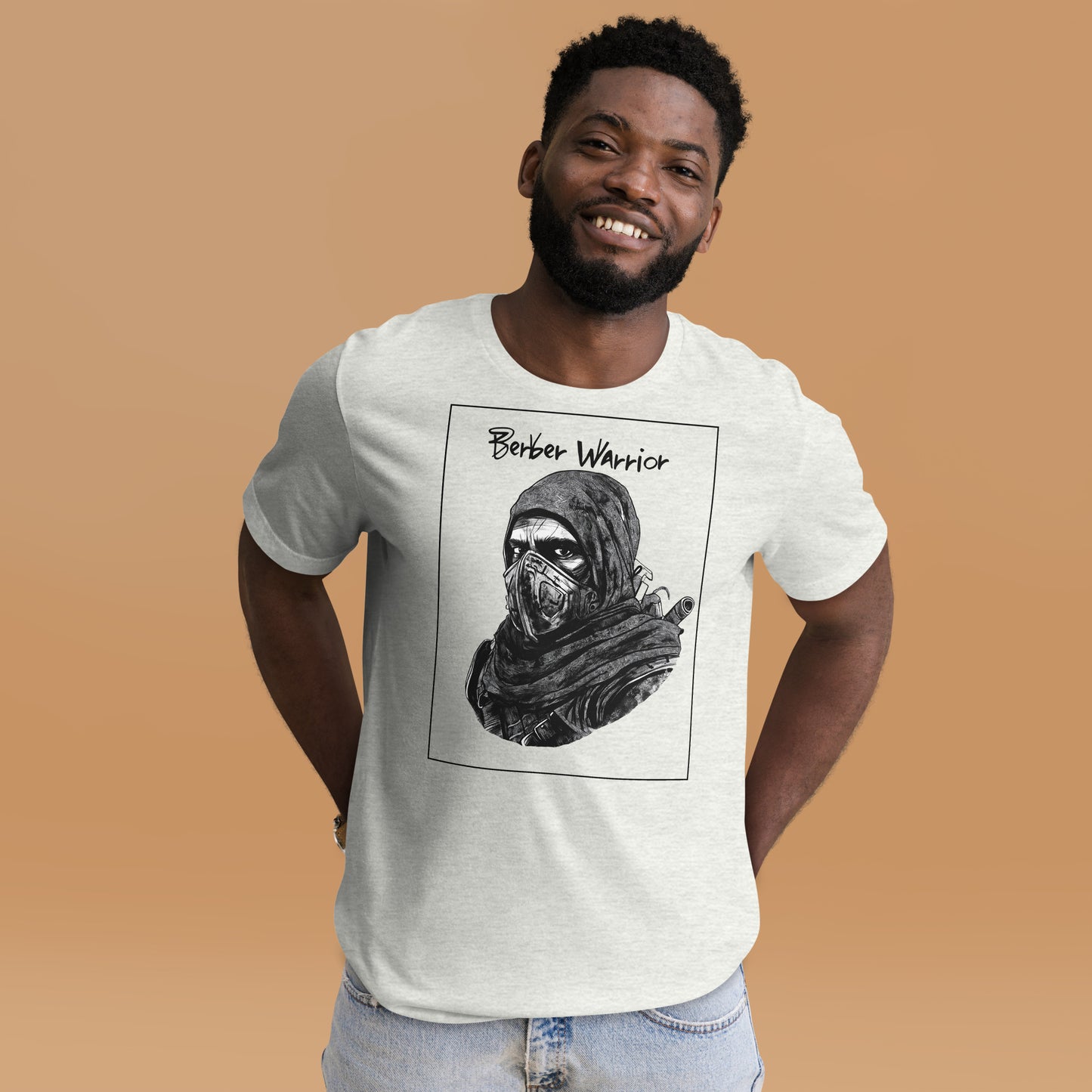 Berber Warrior Men's T-Shirt - Strength and Heritage