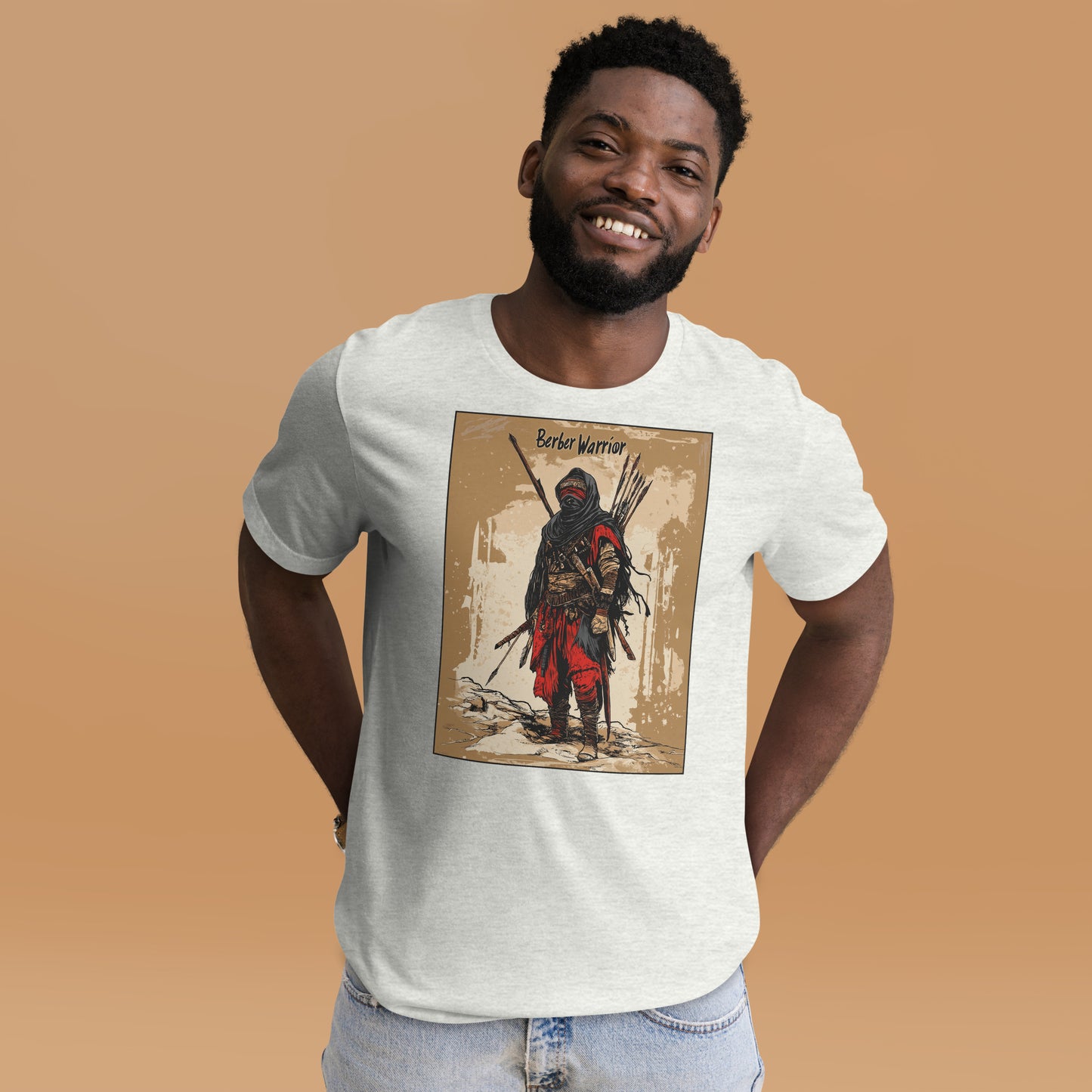 Berber Warrior - Symbol of Strength and Heritage - Men's T-shirt