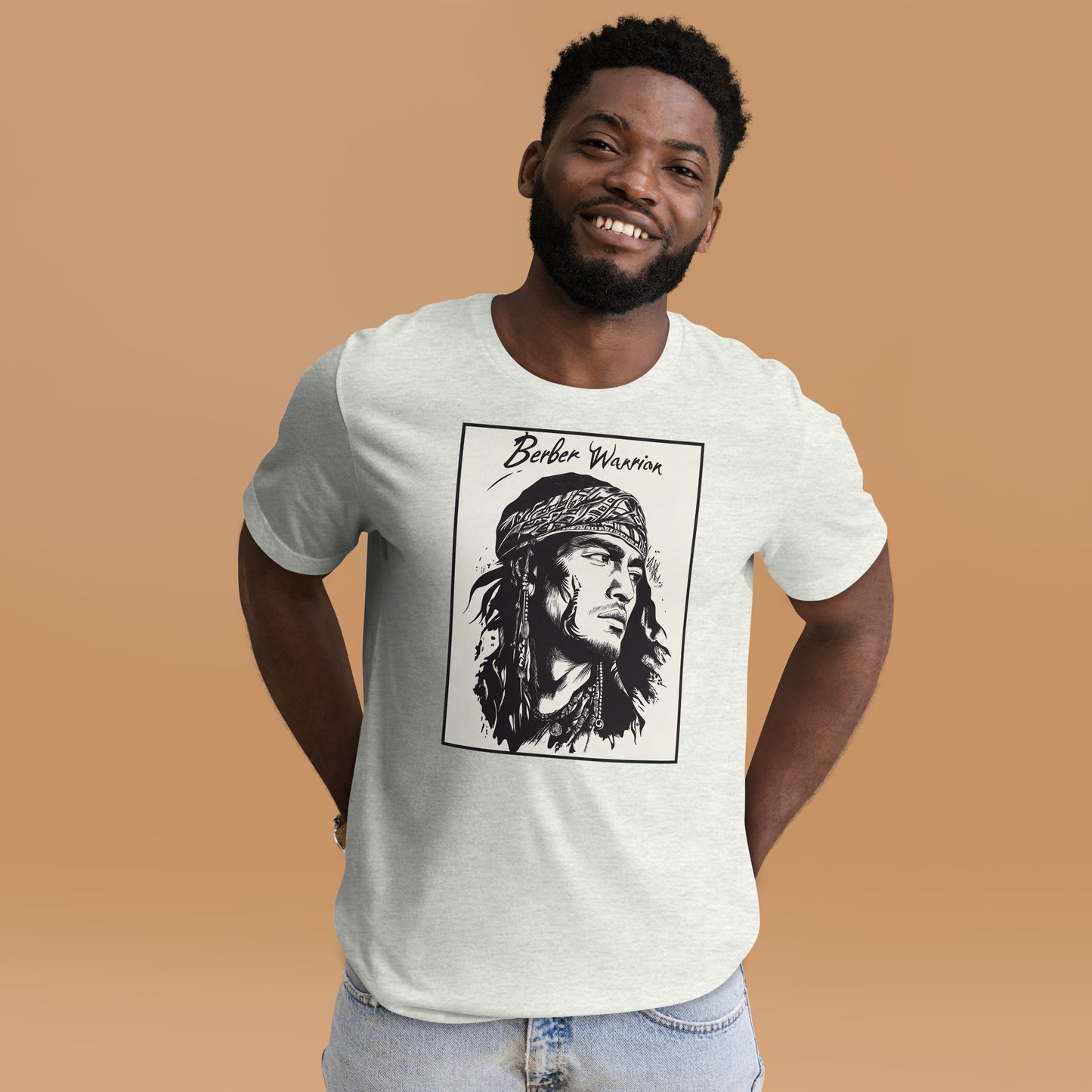 Berber Warrior - Strength and Tradition - Men's T-Shirt