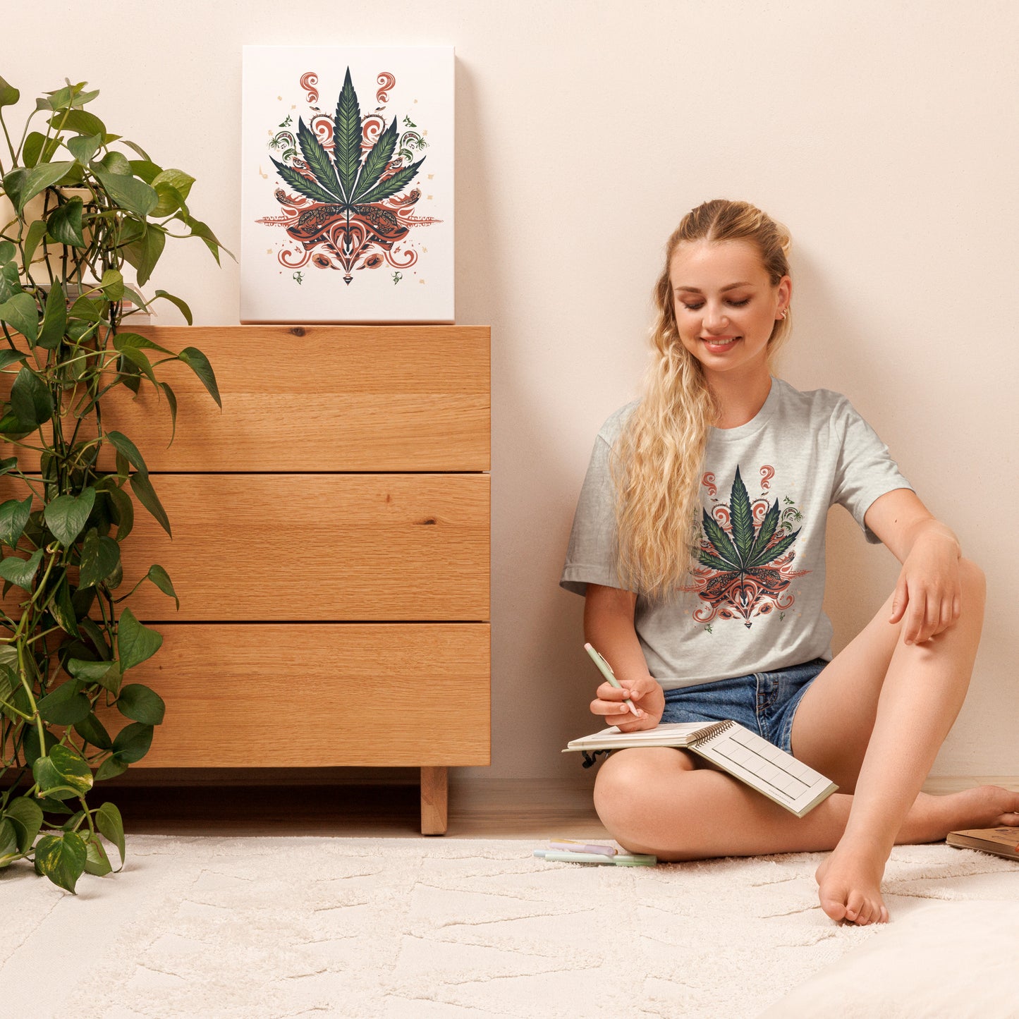 Ketama Cannabis Leaf Women's T-shirt