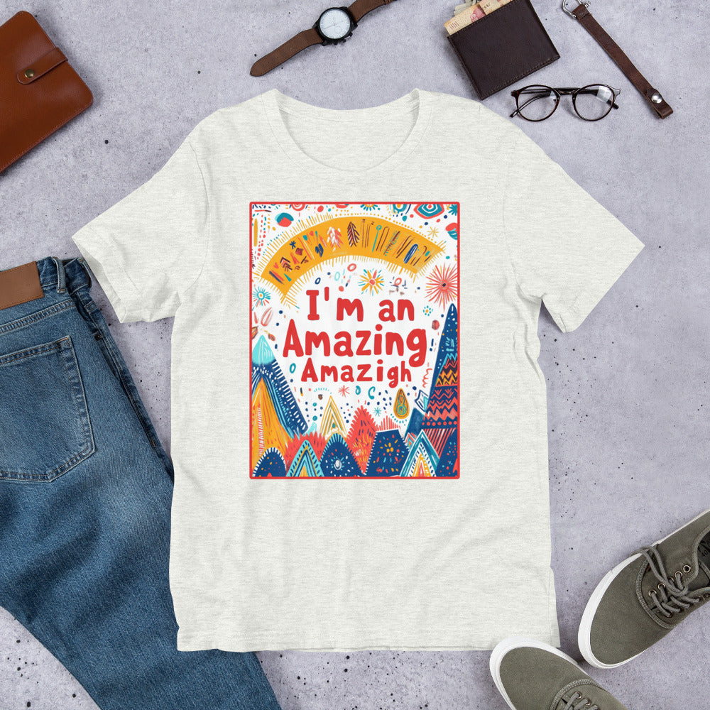 I'm an Amazing Amazigh Men's T-Shirt - Celebrate Amazigh Pride | Ketama Creations