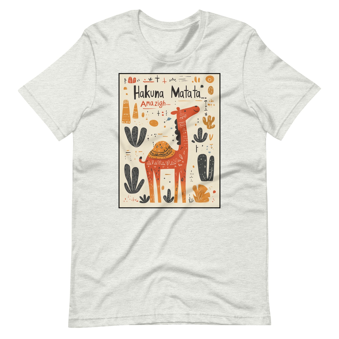 Hakuna Matata Amazigh Men's T-Shirt - Relaxed Style with Amazigh Pride | Ketama Creations