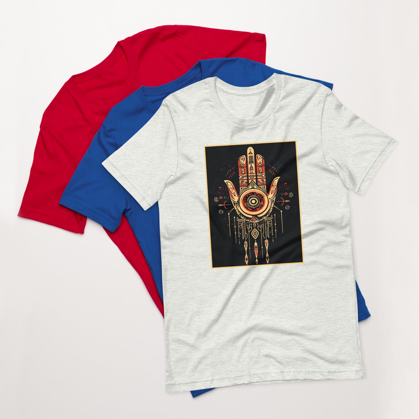 Hand of Fatima Women's T-Shirt - Amazigh Protection Symbol Design | Ketama Creations