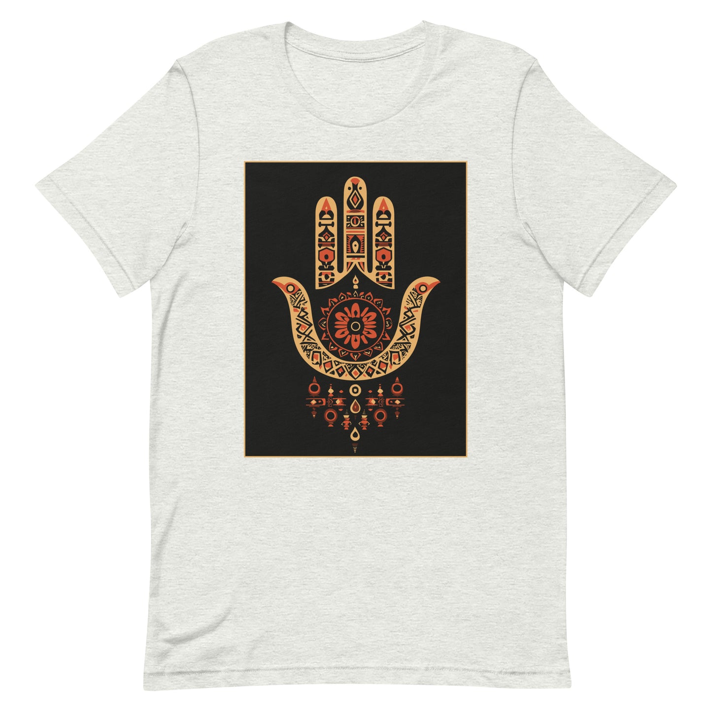 Hand of Fatima Men's T-Shirt - Berber Protection Symbol with Amazigh Heritage | Ketama Creations