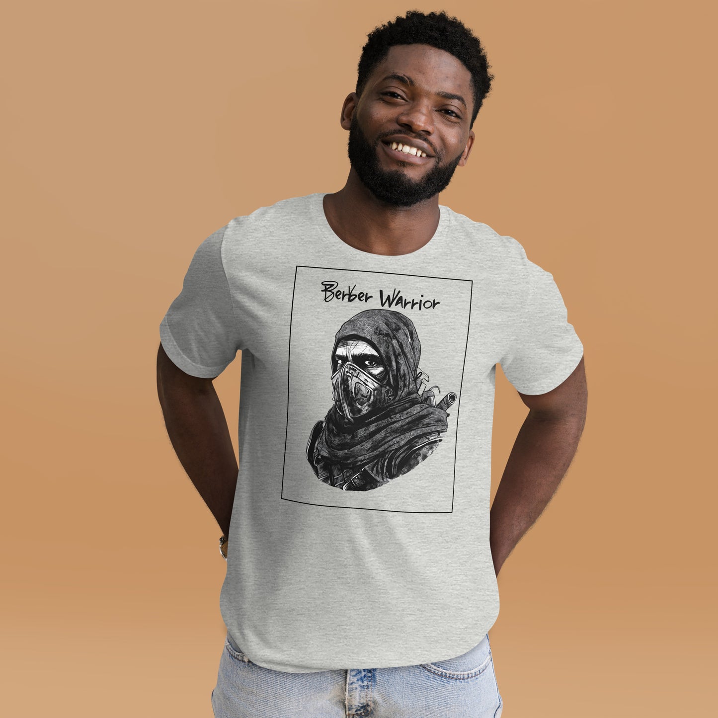 Berber Warrior Men's T-Shirt - Strength and Heritage