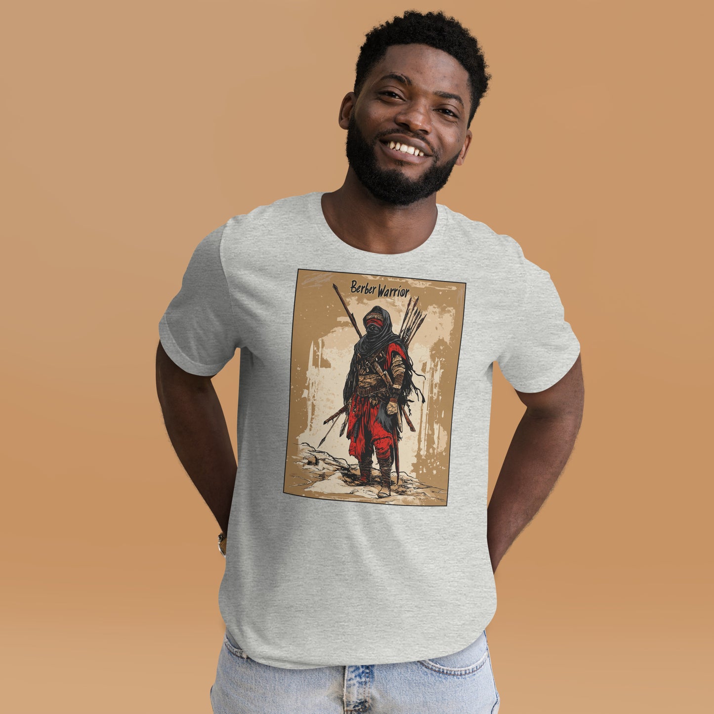 Berber Warrior - Symbol of Strength and Heritage - Men's T-shirt