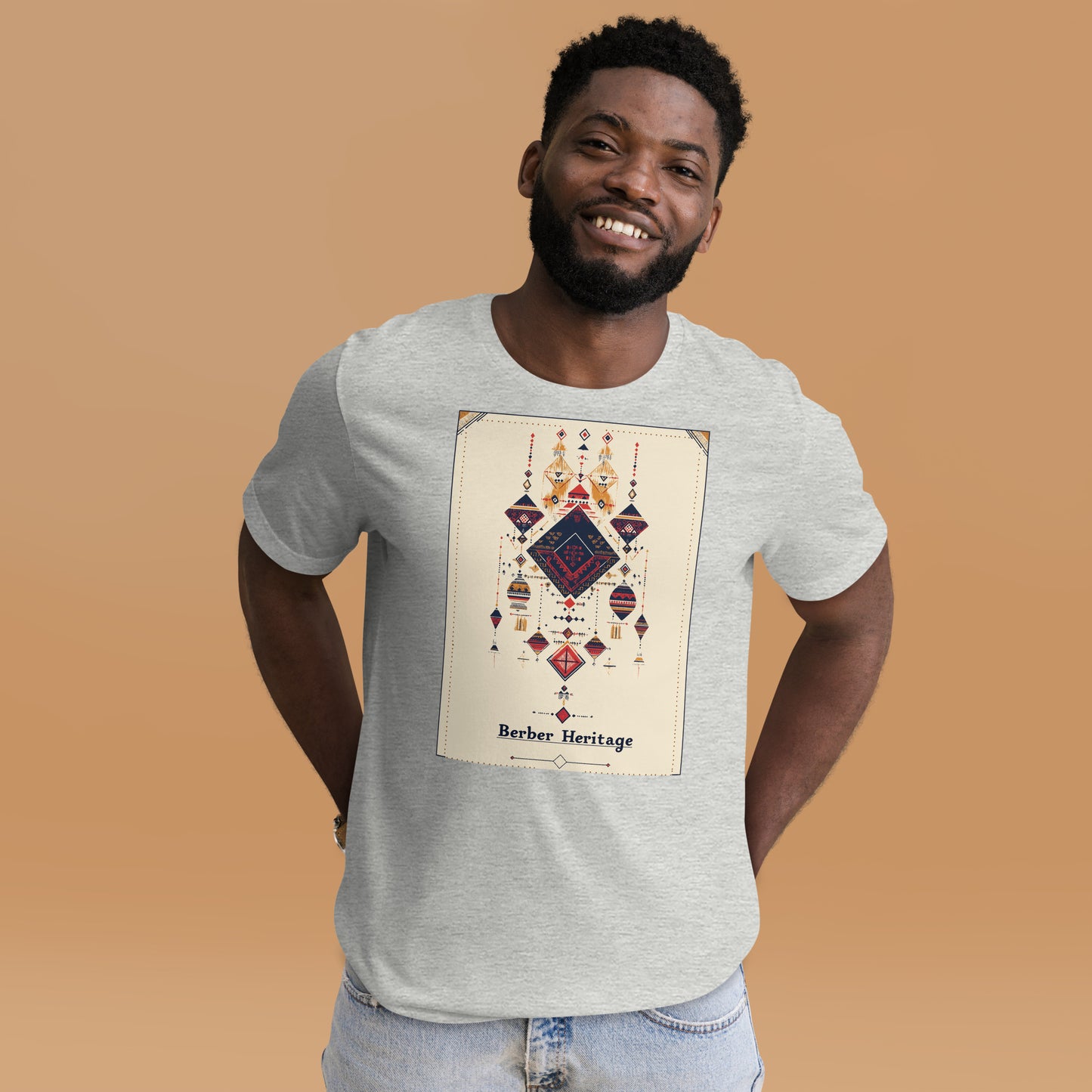 Berber Heritage - Cultural Pride and Artistry Men's T-shirt