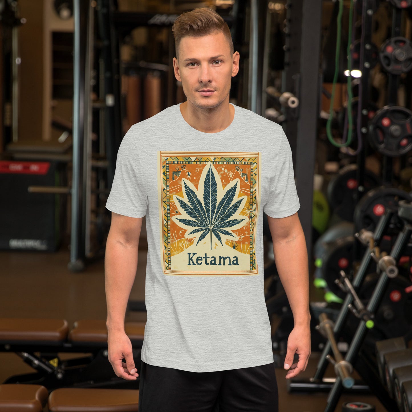 Ketama Cannabis Leaf Men's T-shirt