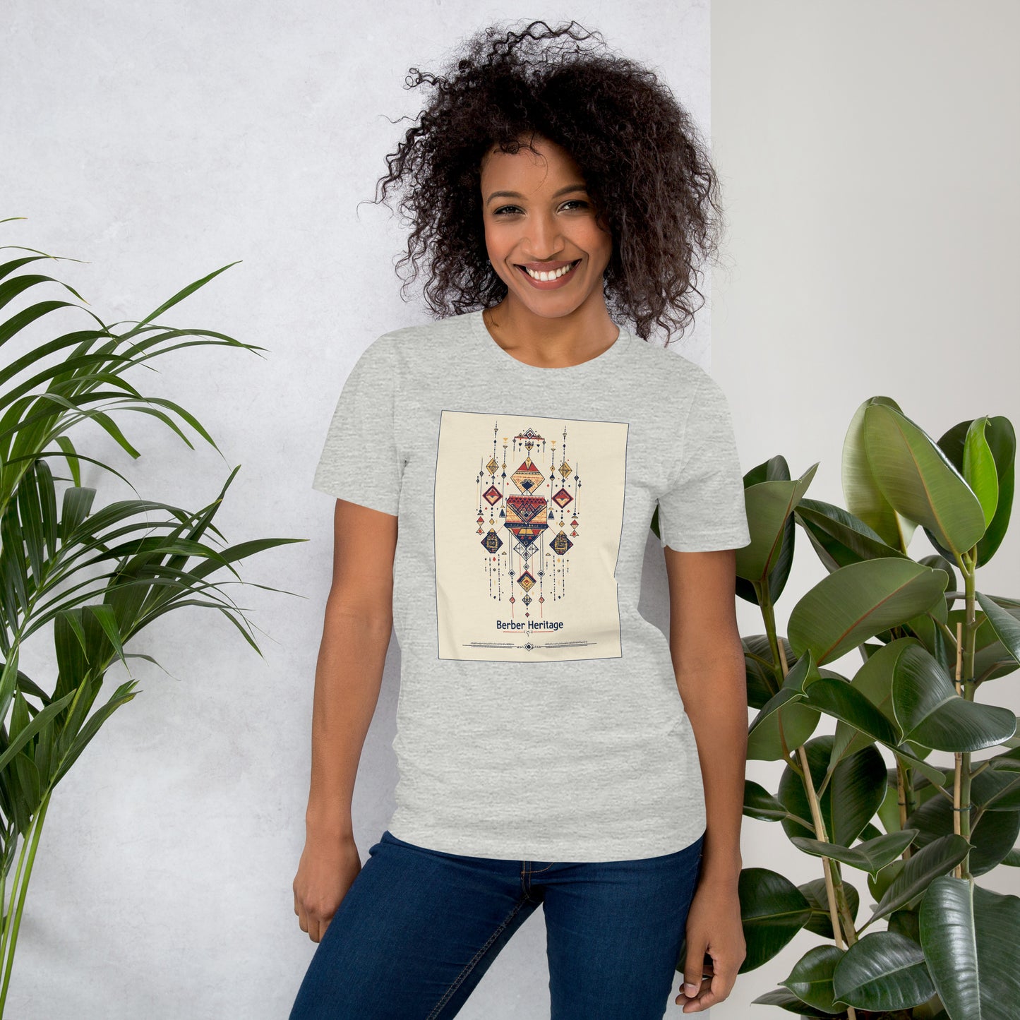 Berber Heritage  - Detailed Jewelry Illustration - Women's T-shirt