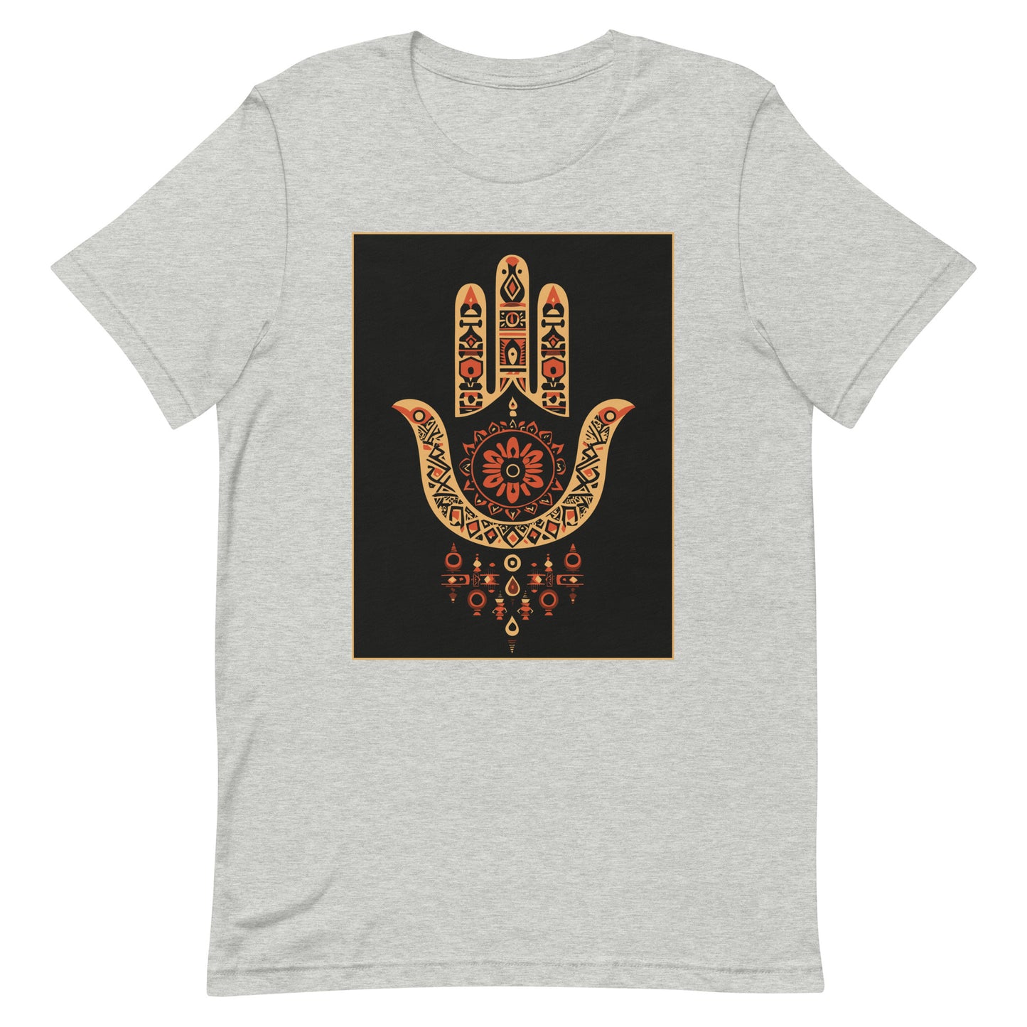 Hand of Fatima Men's T-Shirt - Berber Protection Symbol with Amazigh Heritage | Ketama Creations