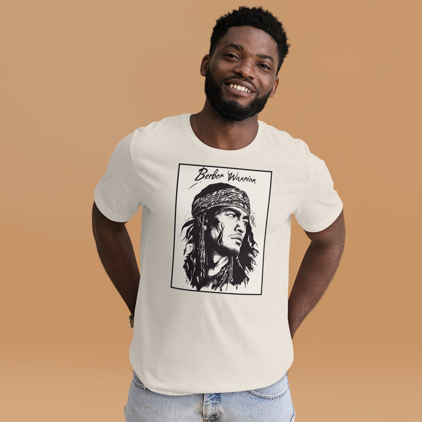 Berber Warrior - Strength and Tradition - Men's T-Shirt