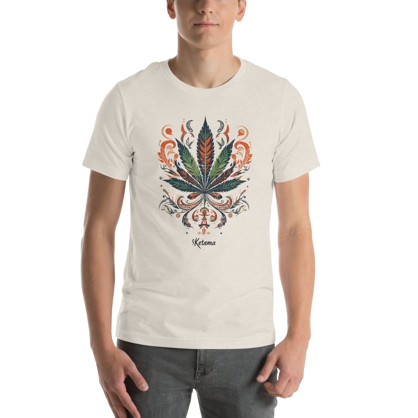 Ketama Cannabis Leaf Men's T-shirt