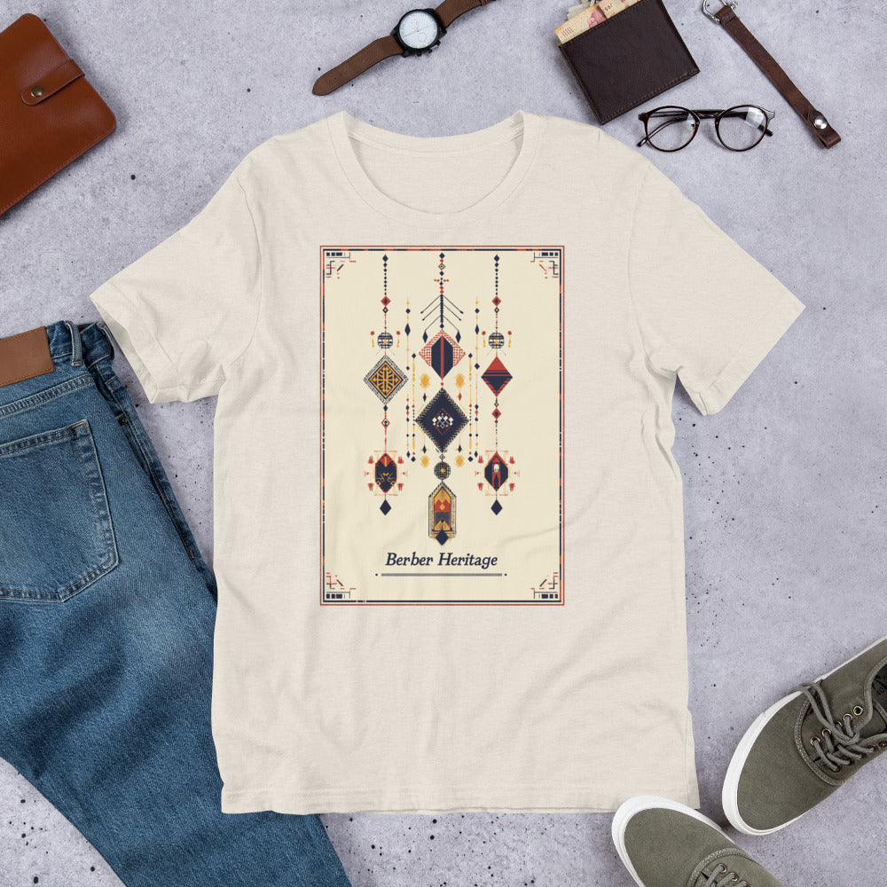 Berber Heritage - Intricate Jewelry and Tradition - Men's T-shirt