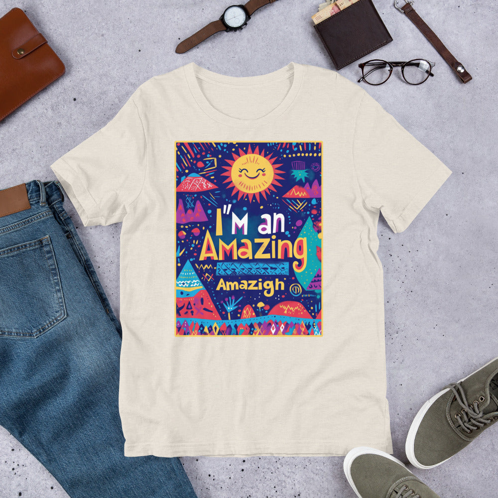 I'm an Amazing Amazigh Men's T-Shirt - Celebrate Amazigh Pride | Ketama Creations