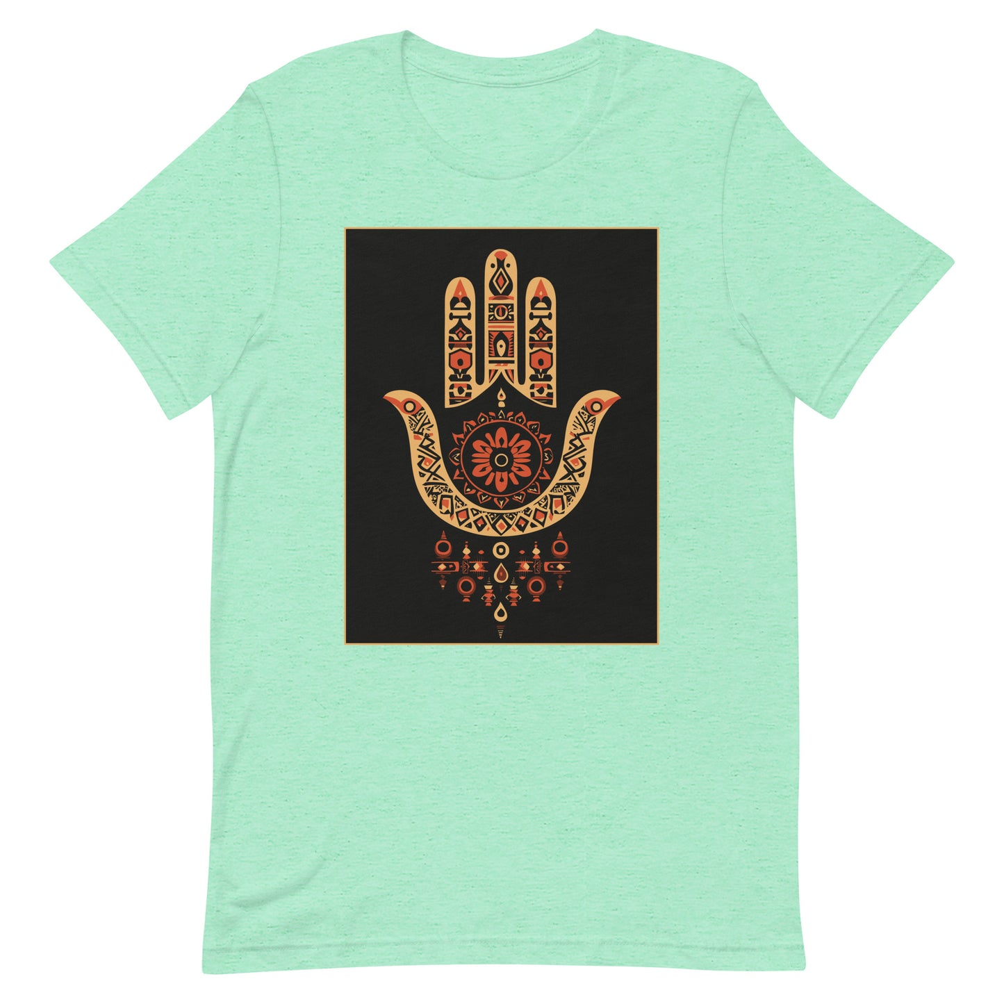 Hand of Fatima Men's T-Shirt - Berber Protection Symbol with Amazigh Heritage | Ketama Creations