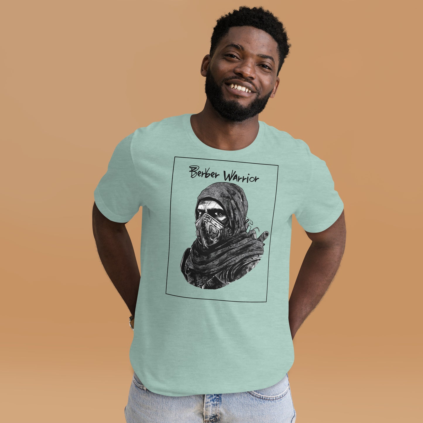 Berber Warrior Men's T-Shirt - Strength and Heritage