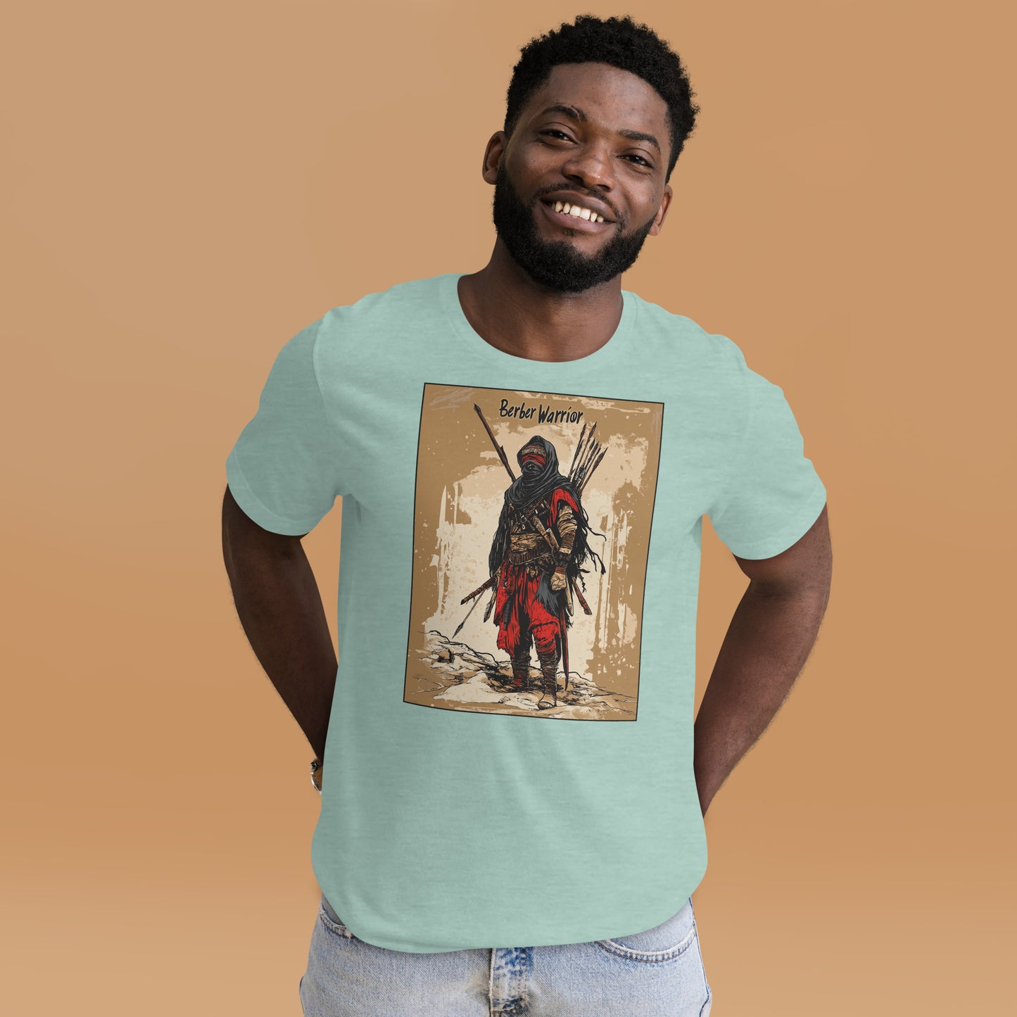 Berber Warrior - Symbol of Strength and Heritage - Men's T-shirt