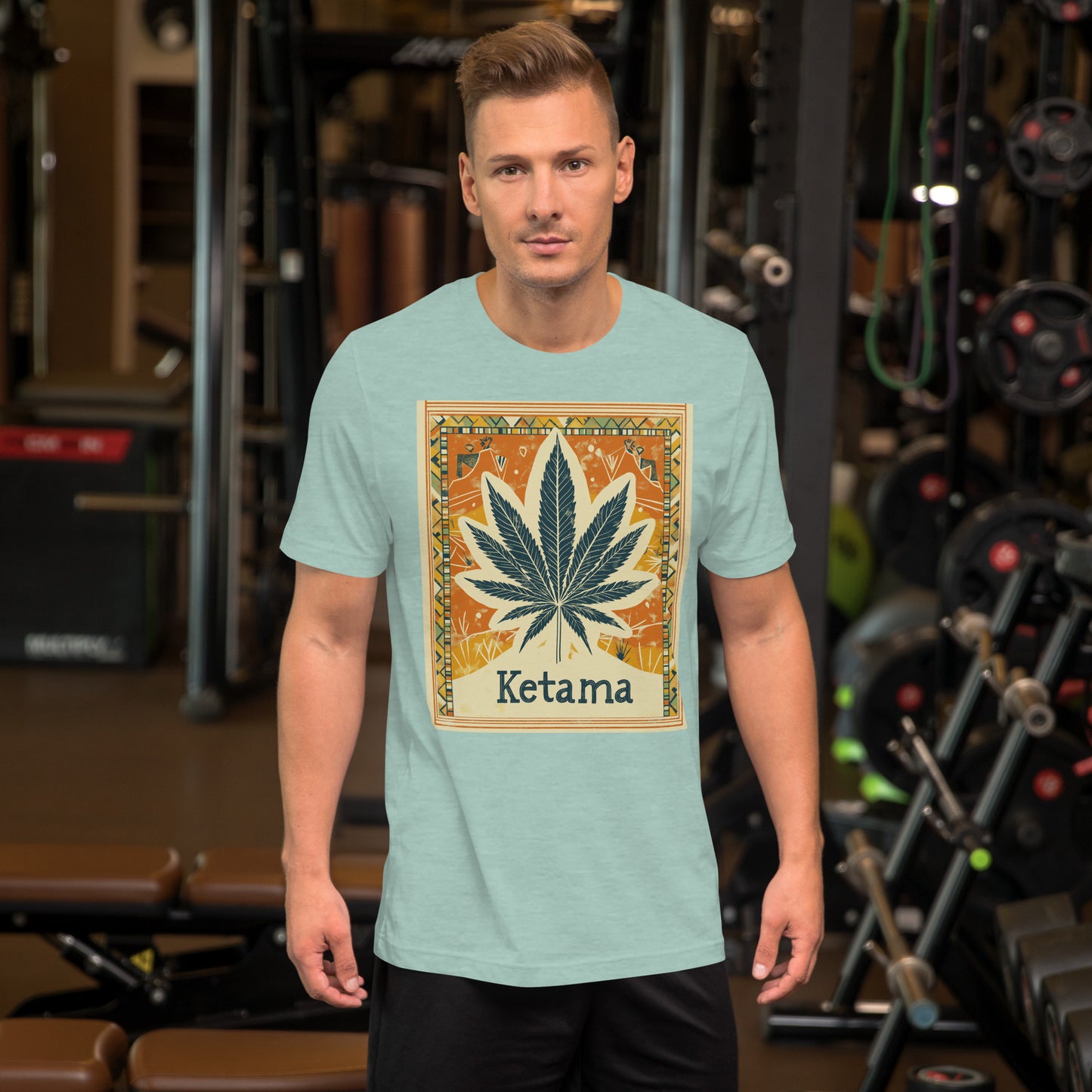 Ketama Cannabis Leaf Men's T-shirt