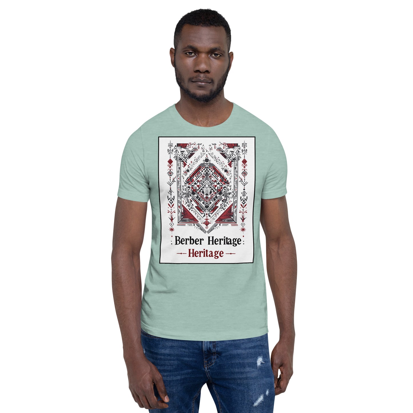 Berber Heritage - Traditional Jewelry Art - Men's T-Shirt