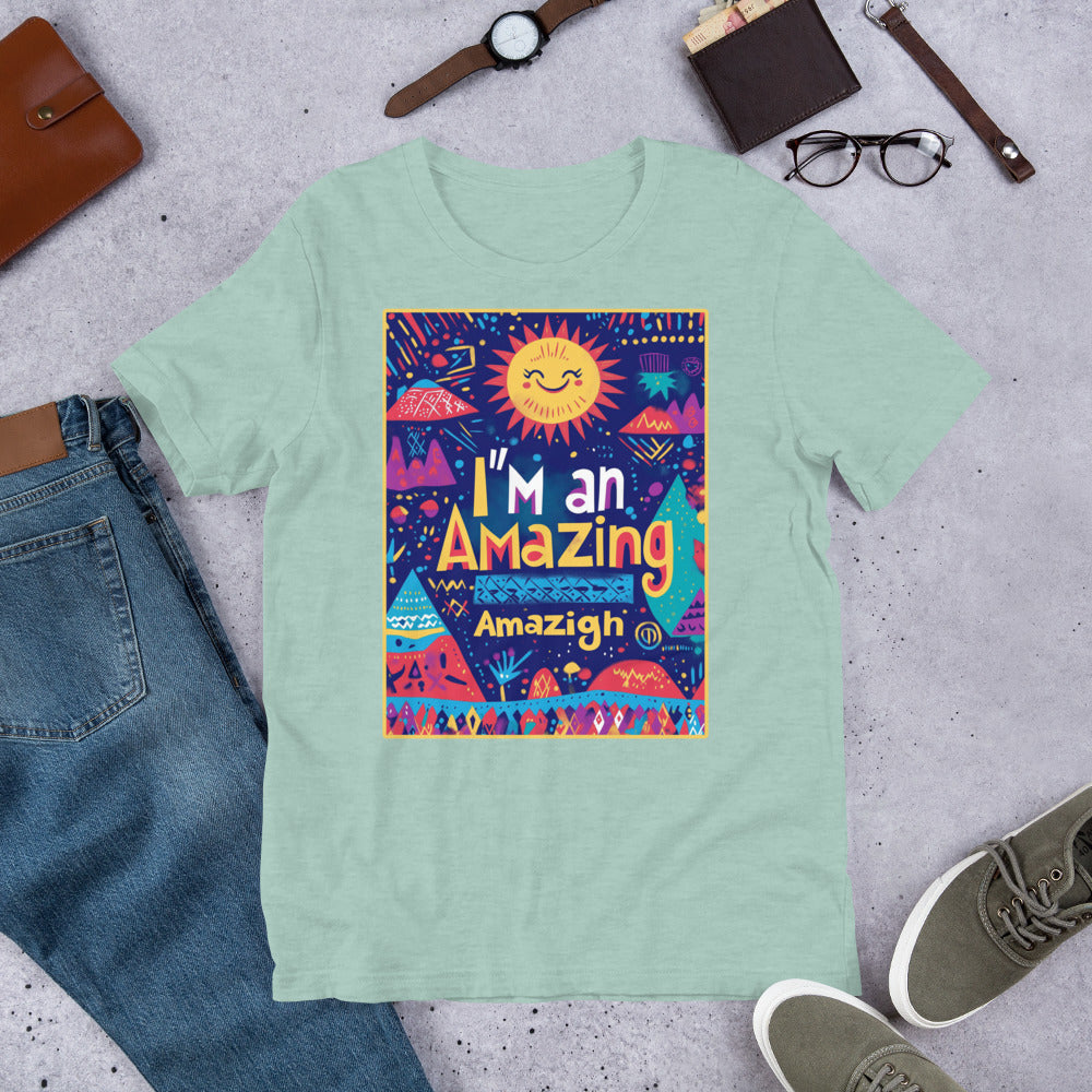 I'm an Amazing Amazigh Men's T-Shirt - Celebrate Amazigh Pride | Ketama Creations