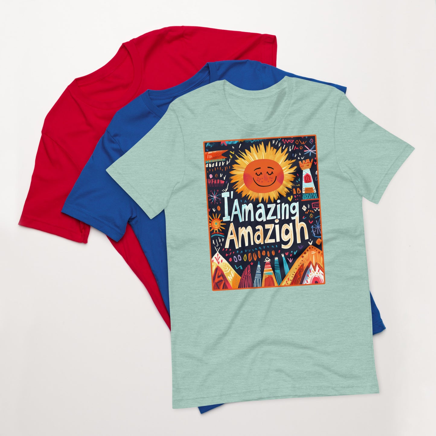 I'm an Amazing Amazigh Men's T-Shirt - Celebrate Amazigh Pride | Ketama Creations