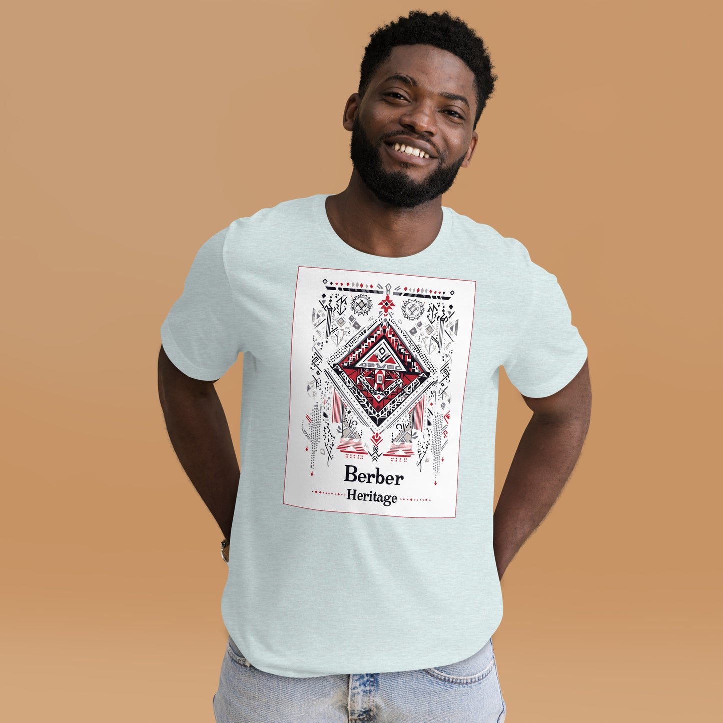 Berber Heritage  - Bold Cultural Jewelry Design - Men's T-Shirt