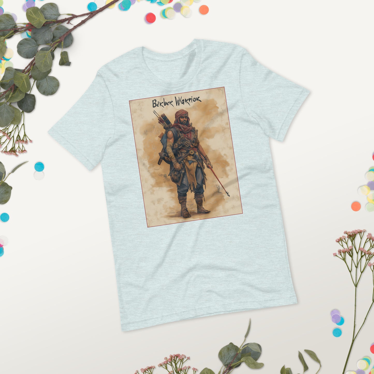 Berber Warrior - Honor and Courage - Men's T-shirt