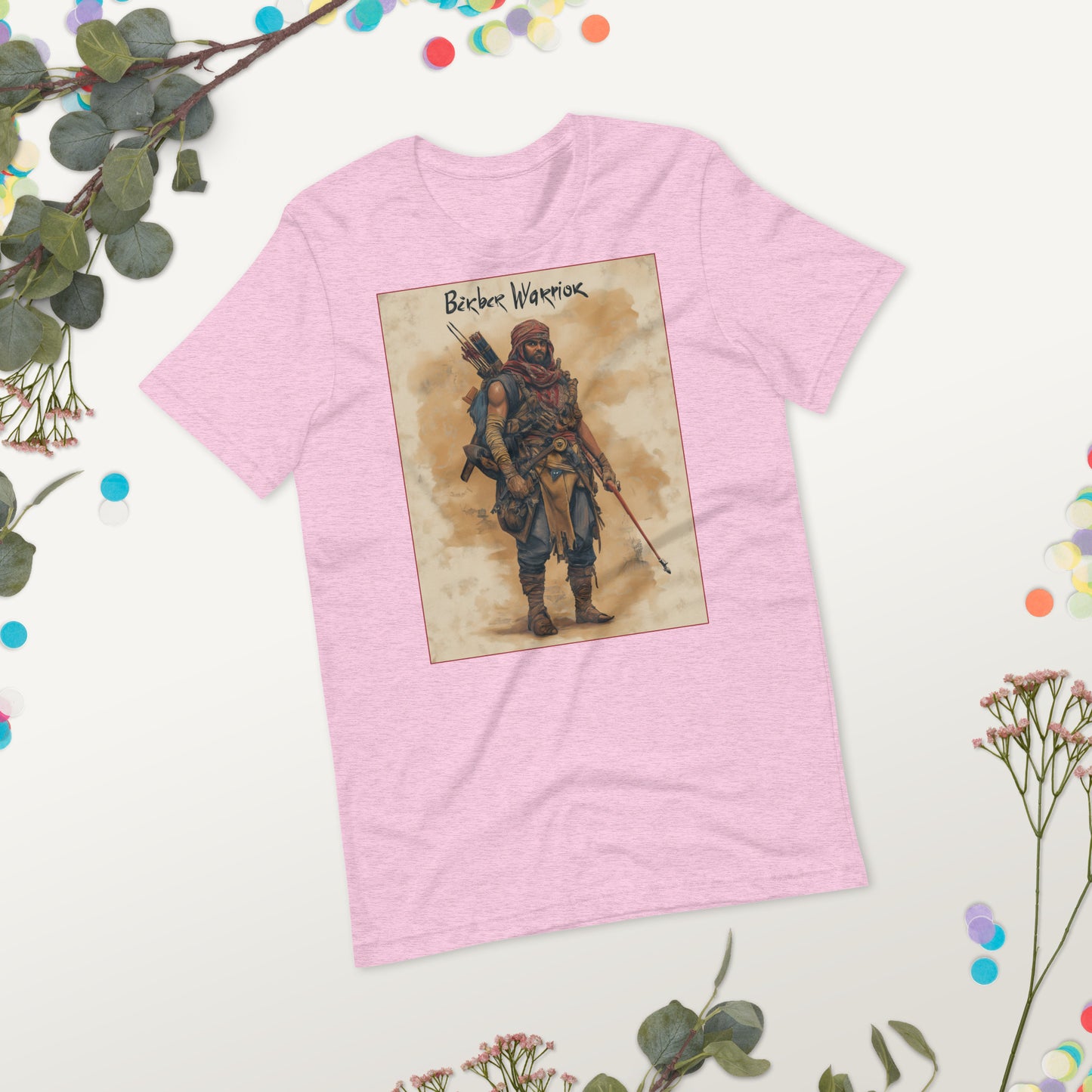 Berber Warrior - Honor and Courage - Men's T-shirt