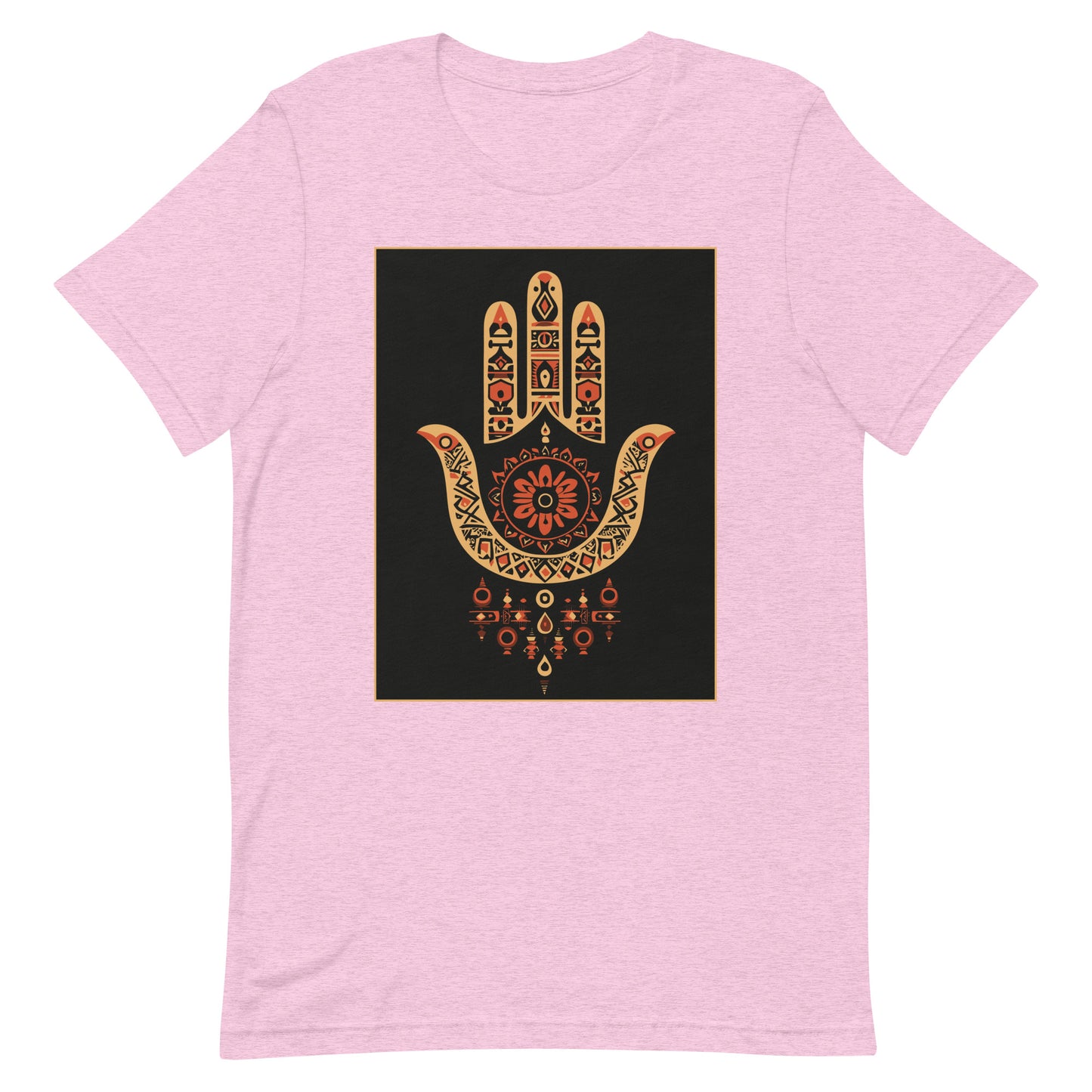 Hand of Fatima Men's T-Shirt - Berber Protection Symbol with Amazigh Heritage | Ketama Creations