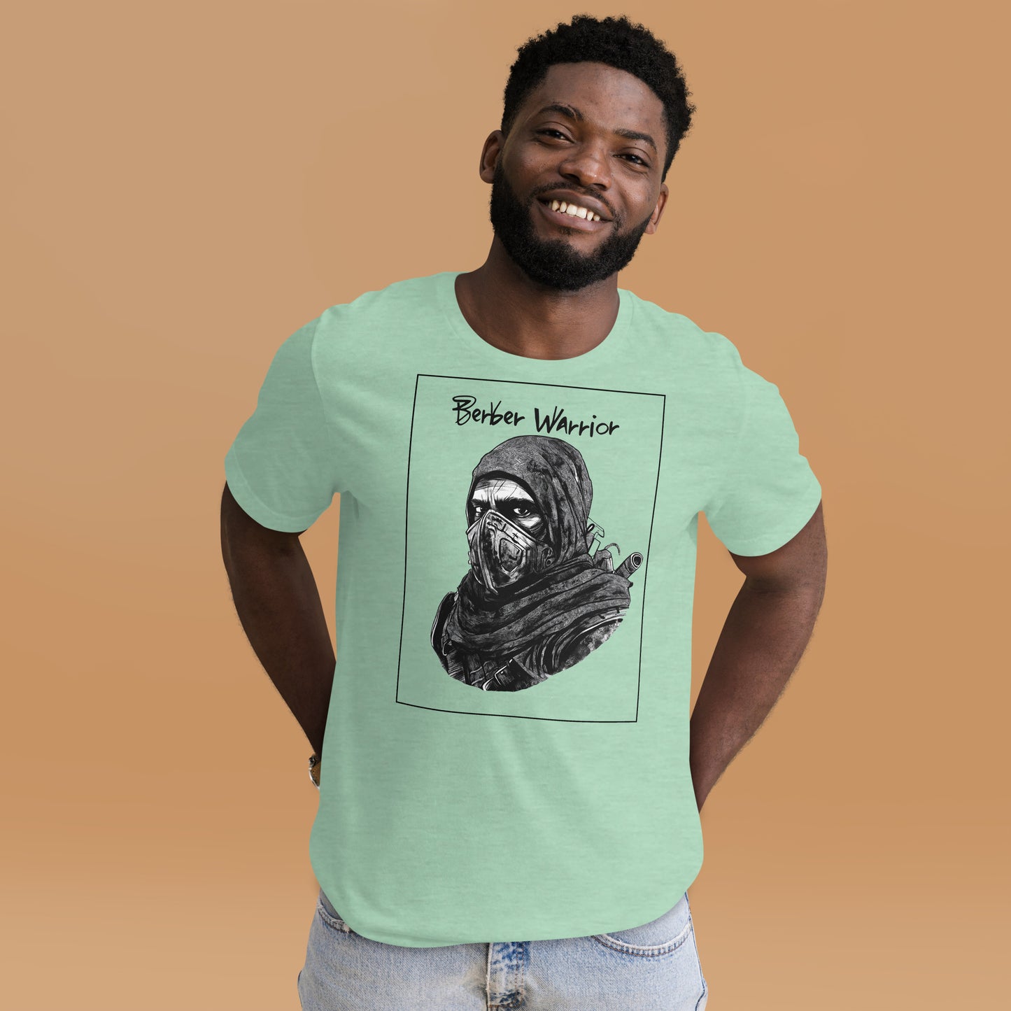 Berber Warrior Men's T-Shirt - Strength and Heritage