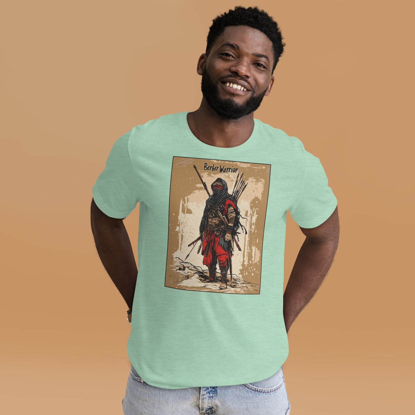 Berber Warrior - Symbol of Strength and Heritage - Men's T-shirt