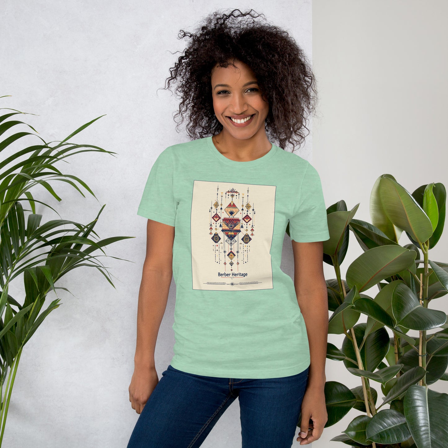 Berber Heritage  - Detailed Jewelry Illustration - Women's T-shirt