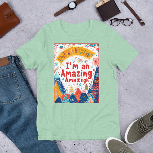 I'm an Amazing Amazigh Men's T-Shirt - Celebrate Amazigh Pride | Ketama Creations