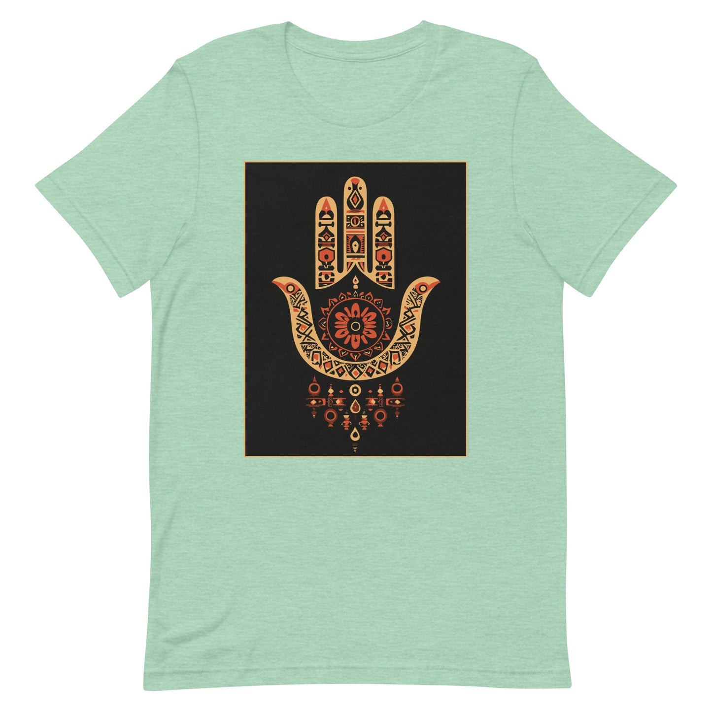 Hand of Fatima Men's T-Shirt - Berber Protection Symbol with Amazigh Heritage | Ketama Creations