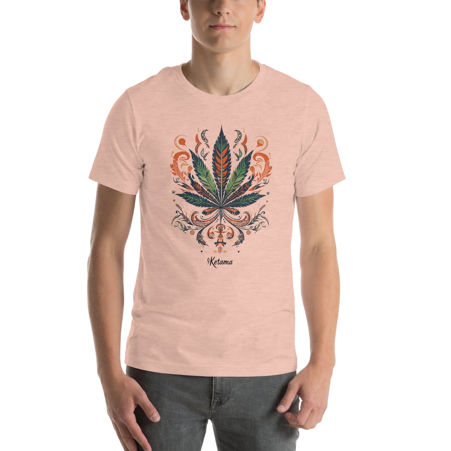 Ketama Cannabis Leaf Men's T-shirt