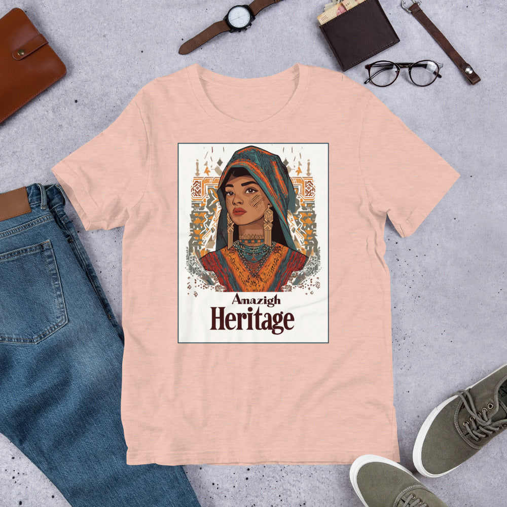 Amazigh Heritage  - Strength and Cultural Legacy - Men's T-Shirt